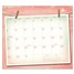 Vintage Pink 2026 Wall Calendar WCA103545